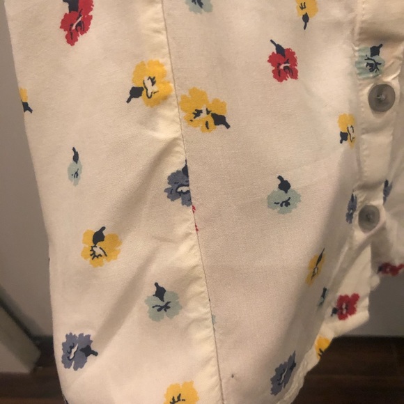 Madewell Floral Button-Down Shirt - Picture 7 of 8